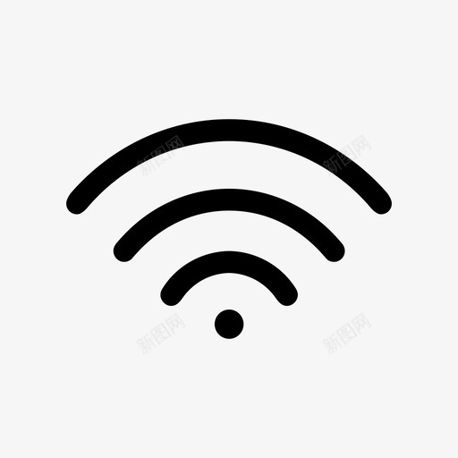 wifi信号好连通性好满图标svg_新图网 https://ixintu.com wifi信号好 互联网 开心 指示灯 满 耶 连通性好