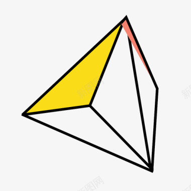 三基斯四面体阿基米德对偶固体加泰罗尼亚固体图标图标