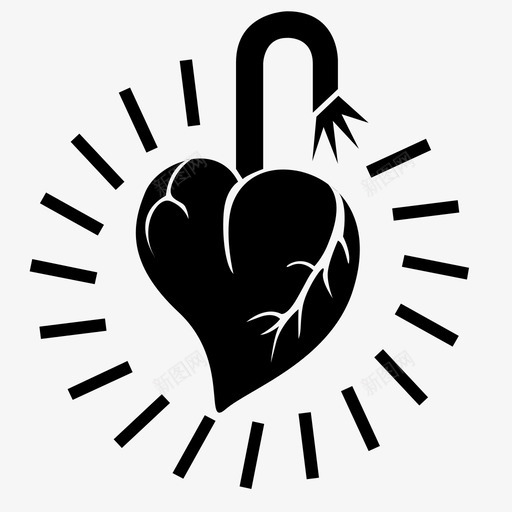 爆发性心脏运动前补充剂的效果图标svg_新图网 https://ixintu.com 爆发性心脏 运动前补充剂的效果