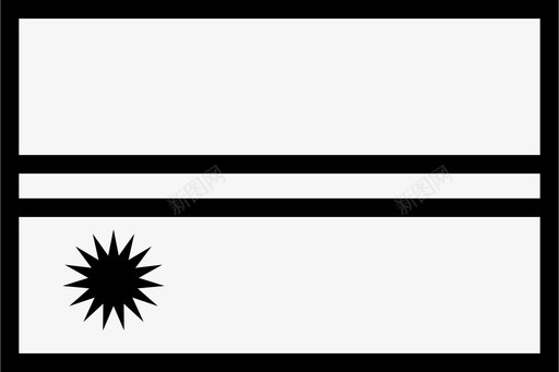瑙鲁国旗太阳条纹图标svg_新图网 https://ixintu.com 世界 国家 太阳 条纹 概述世界国旗 瑙鲁国旗 非洲 颜色