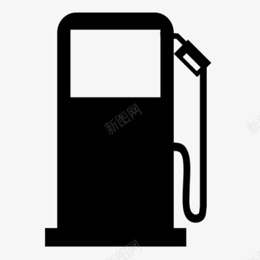 气泵石油加油站图标图标