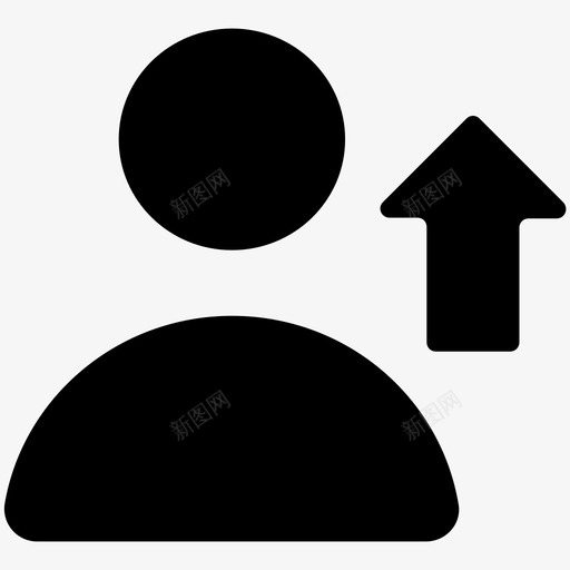 上传上传内容高大图标svg_新图网 https://ixintu.com 上传 上传内容 在线营销固体图标 宣传 成长 推广 改善 改进 进步 高大
