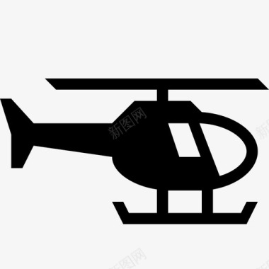 直升机车辆树上飞机图标图标
