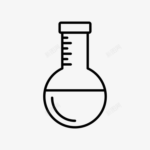 烧瓶科学家科学实验室图标svg_新图网 https://ixintu.com 化学品 化学烧瓶 化学设备 实验 实验室设备 烧瓶 科学实验室 科学家