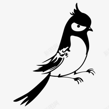 鸟动物凤头鹦鹉图标图标
