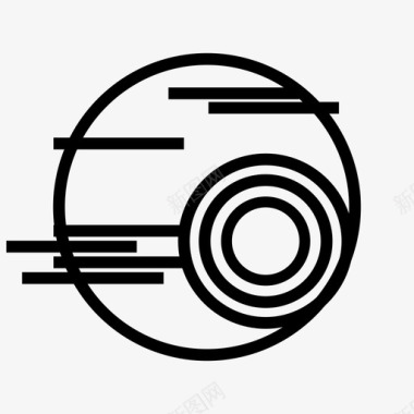 木星古董太阳系图标图标
