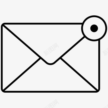 电子邮件通知更新阅读图标图标