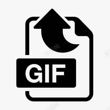 导出gif文档文件图标图标