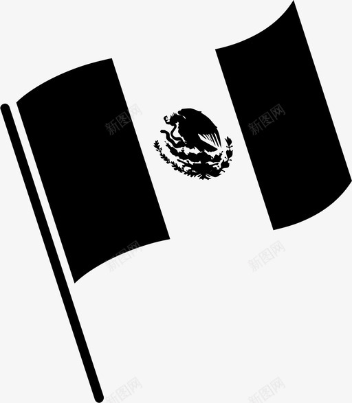 墨西哥国旗符号代表图标svg_新图网 https://ixintu.com 代表 国家旗帜 国家符号 国籍 地点 墨西哥国旗 标签 符号 美国国旗