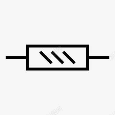 电阻器电气元件电子图标图标