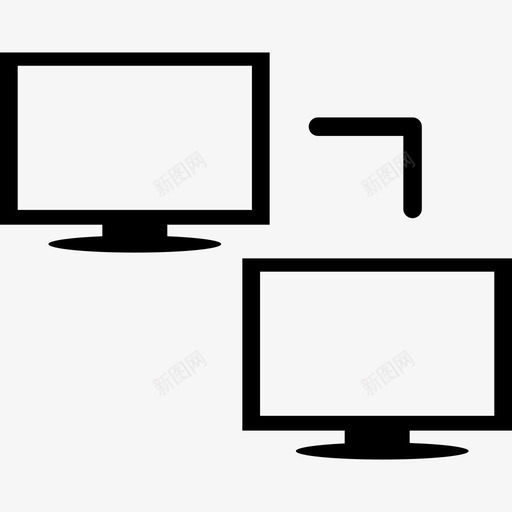 客户端网络计算机计算机和媒体2图标svg_新图网 https://ixintu.com 客户端网络 计算机 计算机和媒体2