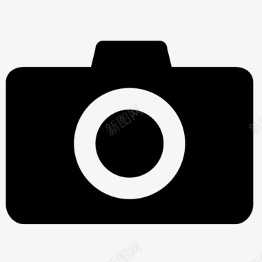 照相机摄影照相馆图标图标