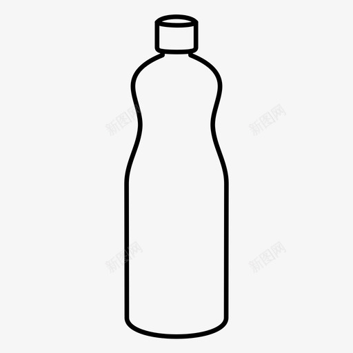 凡达瓶废物回收图标svg_新图网 https://ixintu.com 凡达瓶 废物回收