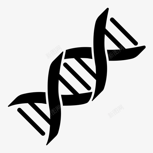 dna染色体基因图标svg_新图网 https://ixintu.com dna rna 医学 基因 基因组 染色体 遗传 遗传代码 遗传学