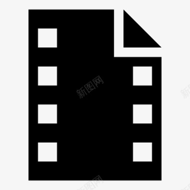 视频文件用户界面系统图标图标