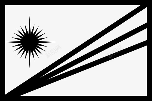 马绍尔群岛国旗国家马绍尔群岛图标图标