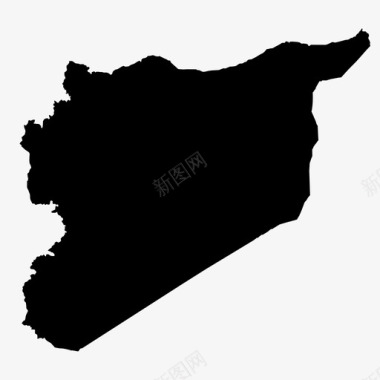 叙利亚国家危机图标图标