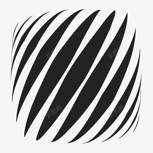 几何黑白几何形式图标svg_新图网 https://ixintu.com 几何形式 几何设计 图案 形状 插图 斜线 线条 黑白 黑线