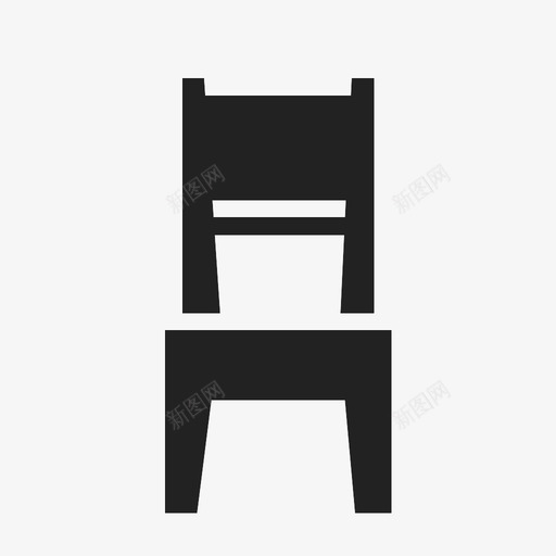 餐厅椅图标svg_新图网 https://ixintu.com 餐厅椅