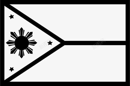 菲律宾国旗东方国家图标图标
