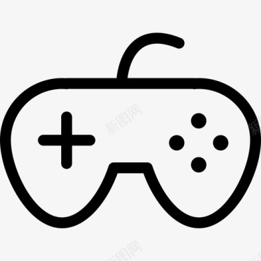 电子游戏控制器游戏板游戏杆图标图标