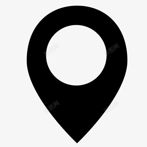 地图标记目的地放置svg_新图网 https://ixintu.com pin 位置 地图标记 放置 标记 目的地