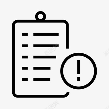 列表注意电话簿页面图标图标