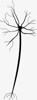 神经元静脉树图标图标