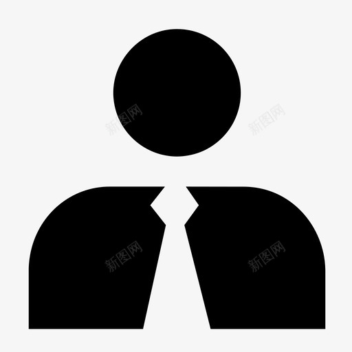 绅士西装领带图标svg_新图网 https://ixintu.com 个人资料 用户 用户头像 用户账户 用户配置文件 白领头像 绅士 西装 账户类型 领带