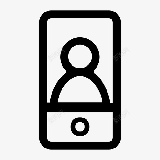 facetime视频通话用户图标svg_新图网 https://ixintu.com facetime iphone skype 个人 会议 文本 用户 电话 视频通话 通话