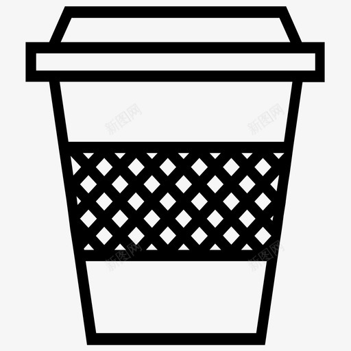 咖啡提神提神杯图标svg_新图网 https://ixintu.com 一次性 去杯 咖啡 咖啡因 外卖杯 外卖杯子 容器 提神 提神杯
