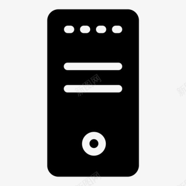 硬盘塔钻机图标图标