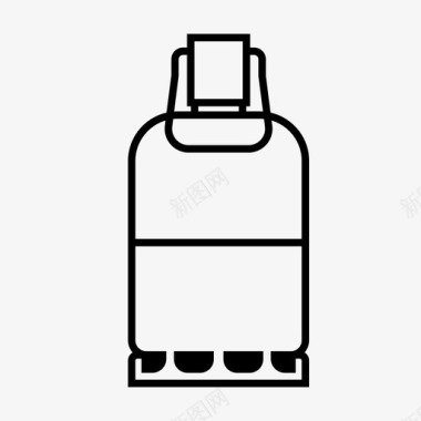气罐炸弹瓶子图标图标