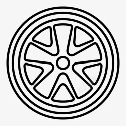 轮动轴承调谐轮汽车驱动图标高清图片