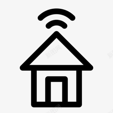 家庭互联网无线家庭wifi家庭图标图标