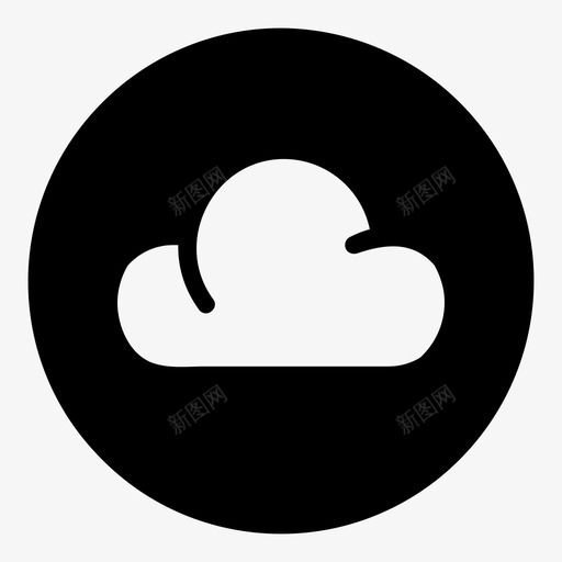 云用户界面天空图标svg_新图网 https://ixintu.com 云 云雨 圆形 圆形用户界面 天空 控制 数据云 用户界面 界面 线 雨云