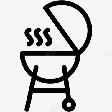 烧烤清洁烹饪图标图标