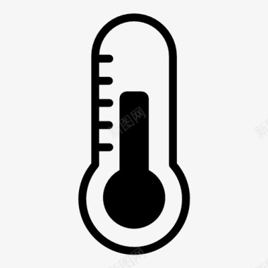 温度计参数生病图标图标