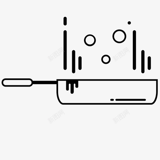 酱汁锅红烧炉子图标svg_新图网 https://ixintu.com 一锅 平底锅 油脂 炉子 热的 烹饪 红烧 酱汁锅 食物