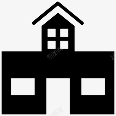 建筑结构住宅图标图标