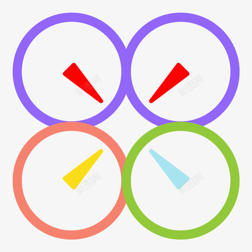 纳米直升机图标svg_新图网 https://ixintu.com 纳米直升机
