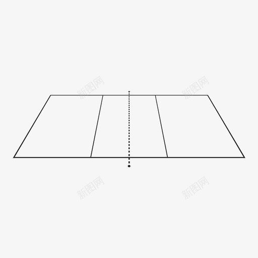 排球场团队运动图标svg_新图网 https://ixintu.com 团队 围场 排球场 排球场场地 游戏 球场 线条 轮廓 运动