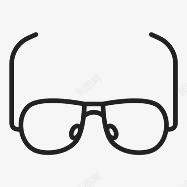 眼镜rxrx眼镜图标图标