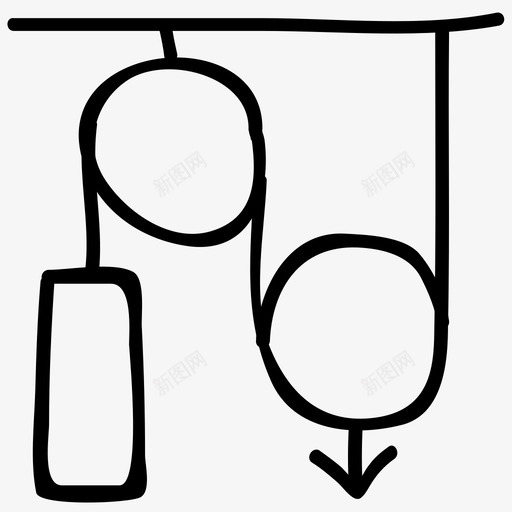 机器科学手绘涂鸦图标svg_新图网 https://ixintu.com 机器 科学手绘涂鸦图标