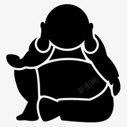 还有用佛的智慧佛弟子神图标高清图片