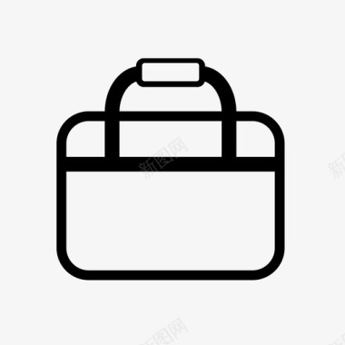 袋子容器手图标图标
