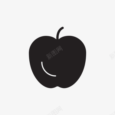 苹果厨房食品图标图标