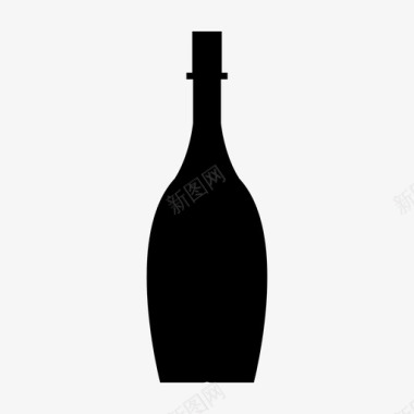 酒瓶社交场合社交聚会图标图标
