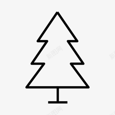采购产品圣诞树圣诞树木材图标图标