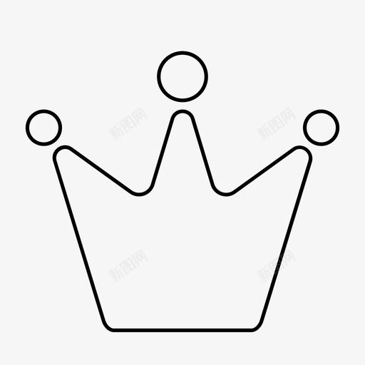 皇冠重要性财富图标svg_新图网 https://ixintu.com 地位 皇冠 皇室 财富 重要性